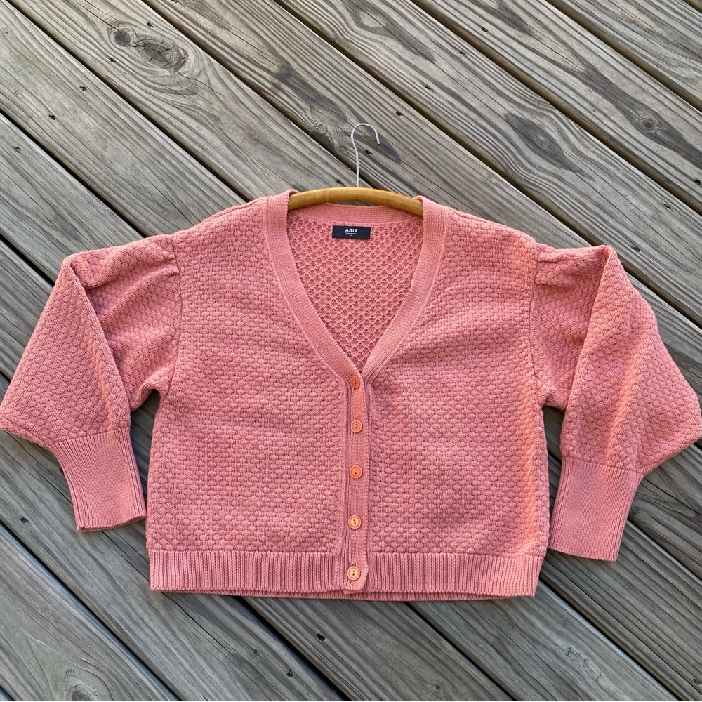 Able Irene Cardigan Organic Cotton